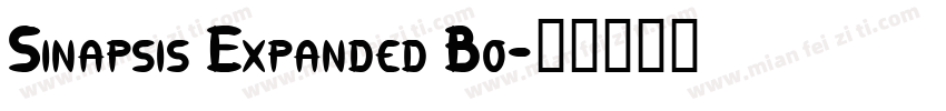 Sinapsis Expanded Bo字体转换